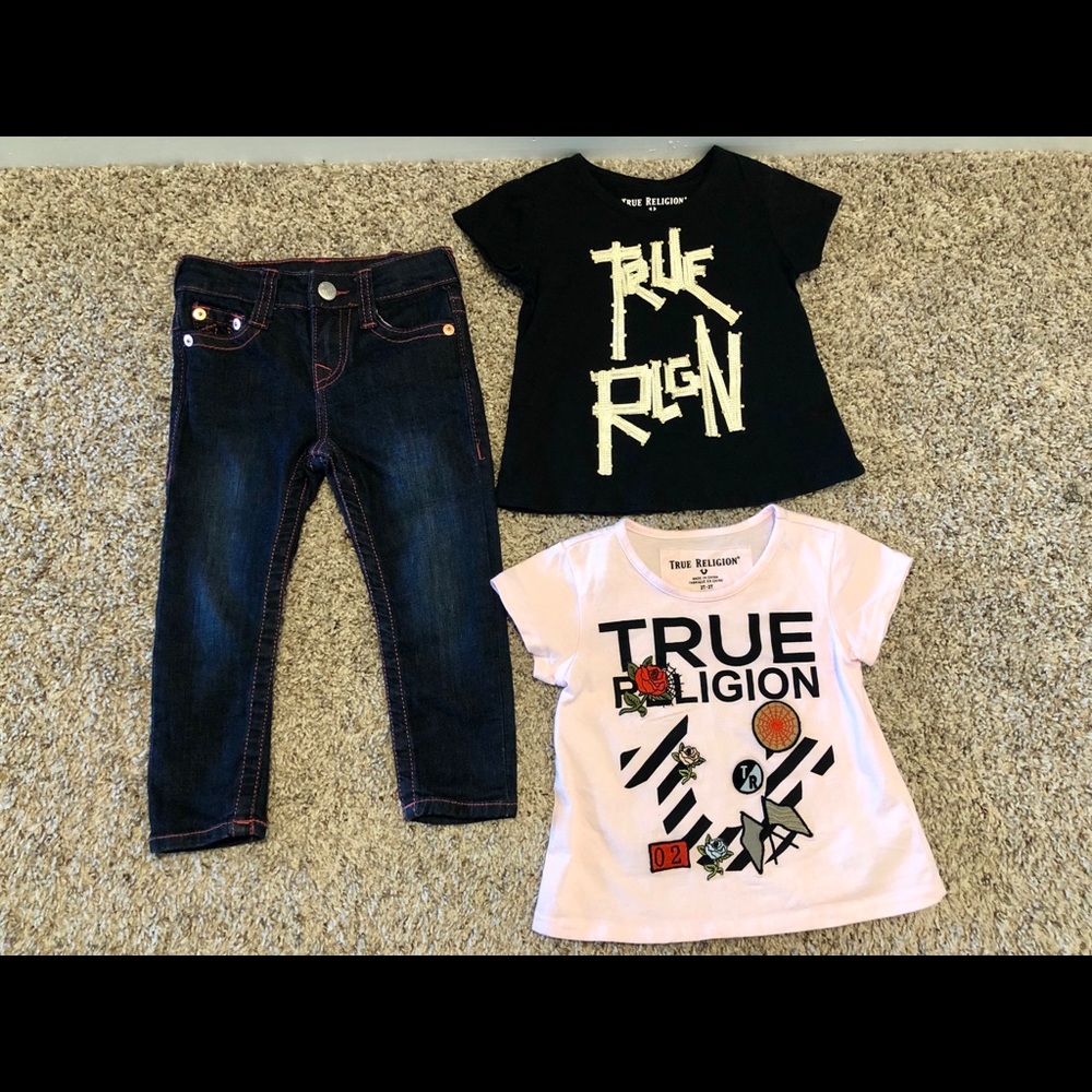 Girls 2t True Religion Outfit